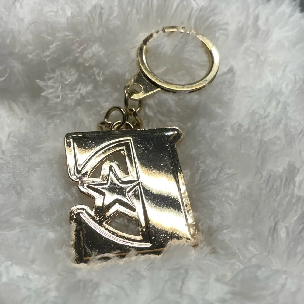 Elton John Goodbye Yellow Brick Road Souvenir Gold Tone Key Chain